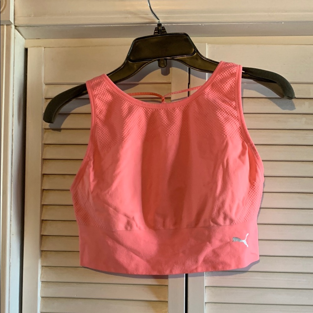 Puma Coral Sports Bra